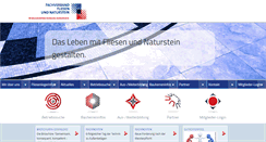 Desktop Screenshot of fliesen-nrw.de